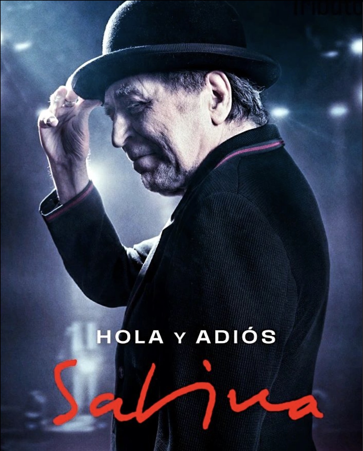 Foto promo de la gira de despedida de Joaquín Sabina Hola y Adios
